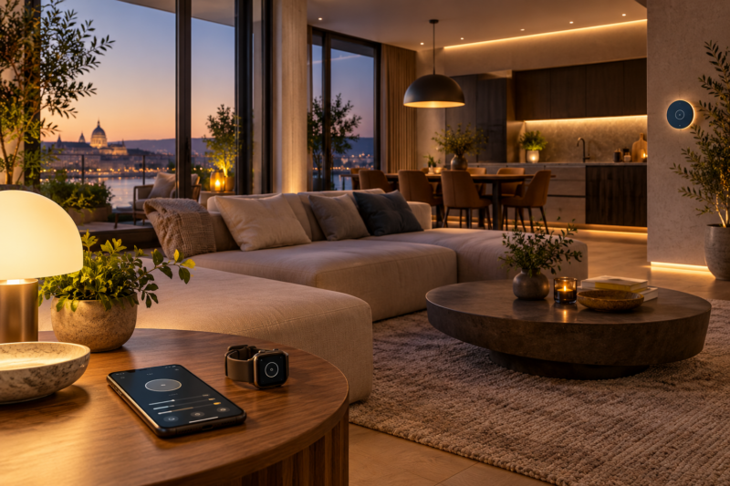 A SmartThings a napi rutinok összehangolását bővíti – MI-vel készített illusztráció.