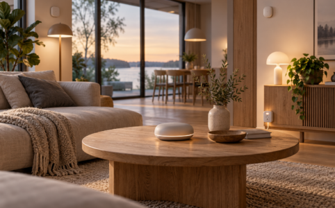 Az IKEA a Matter felé nyitja okosotthon-kínálatát – MI-vel készített illusztráció.